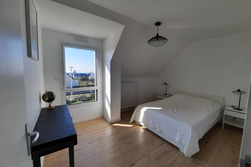 Maison Recente Avec Vue Mer, Plage Et Port A Pied Сарзо Екстер'єр фото